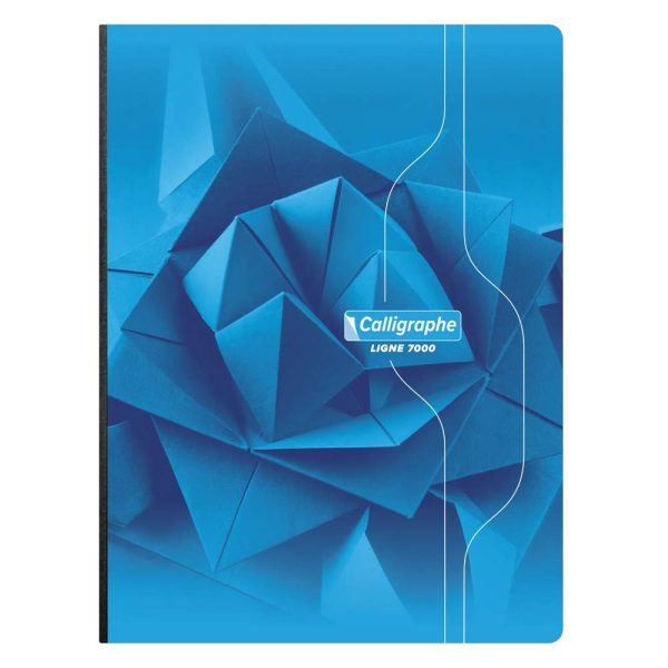 Cahier brochure souple dos toil&eacute; 7000 24&times;32 cm 288 pages grands carreaux 70 g