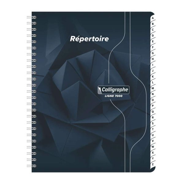 R&eacute;pertoire reliure int&eacute;grale 7000 17&times;22 cm 180 pages petits carreaux 70 g