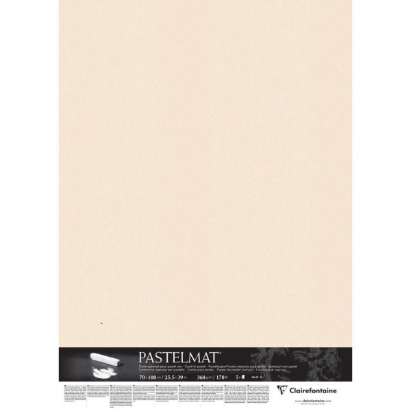 Pastelmat paquet 5F 70x100cm 360g