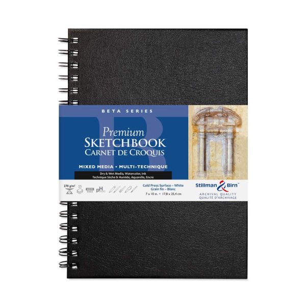Beta Series carnet spiral&eacute; 25F 17,8&times;25,4cm 270g