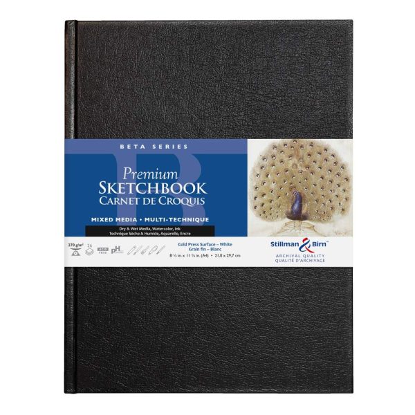 Beta Series carnet rembord&eacute; rigide 26F A4 270g