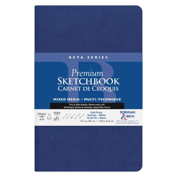 Beta Series carnet souple 26F 21,6x14cm 270g