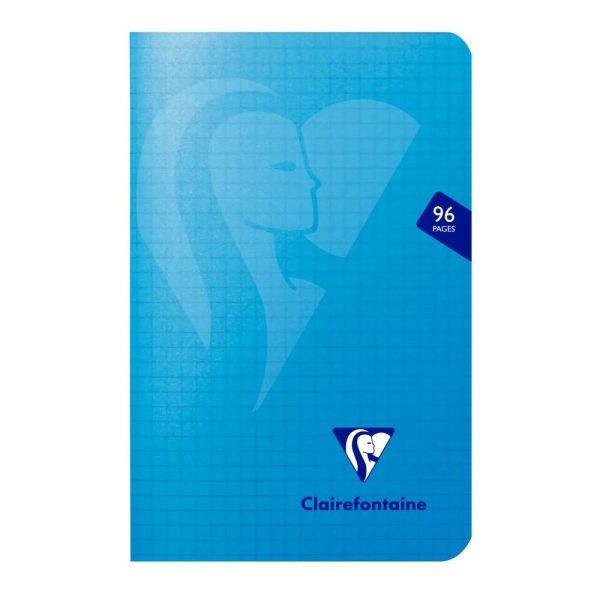 Carnet piqu&eacute; Mimesys A5 96 pages petits carreaux Couleur al&eacute;atoire
