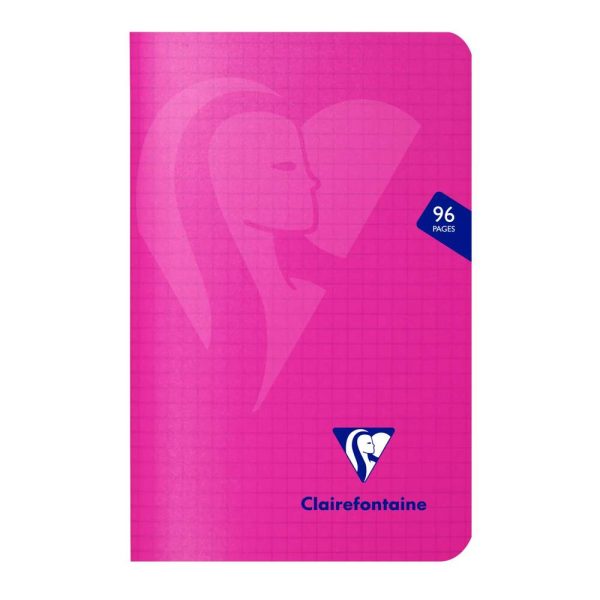 Carnet piqu&eacute; Mimesys A5 96 pages petits carreaux Couleur al&eacute;atoire