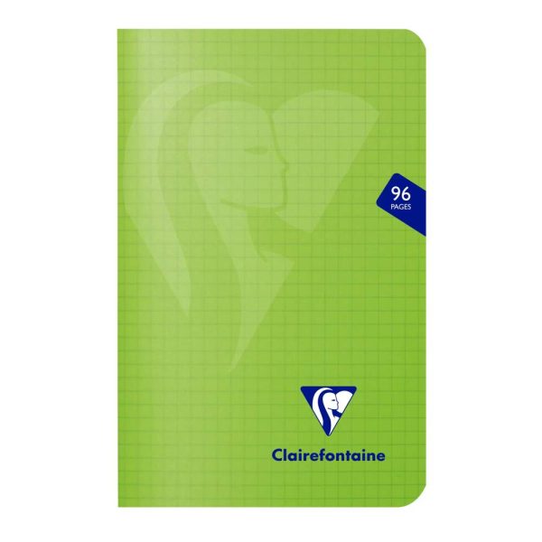 Carnet piqu&eacute; Mimesys A5 96 pages petits carreaux Couleur al&eacute;atoire
