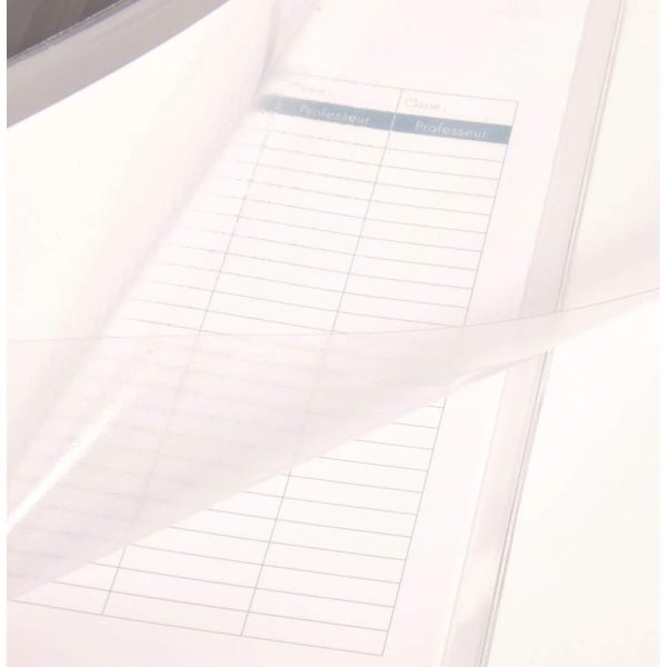 Agenda de bord mill&eacute;sim&eacute; enseignant 6 colonnes (48 cases/semaine) piqu&eacute; A4 112 pages Couleur al&eacute;atoire