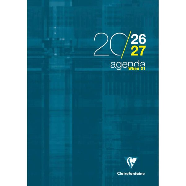 Agenda mill&eacute;sim&eacute; When 21 piq&ucirc;re A4 112 pages semaine sur 2 pages