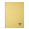 Cahier reliure int&eacute;grale Linicolor ESSENCE A4 100 pages grands carreaux couverture plastique polypropy&egrave;ne rainur&eacute;