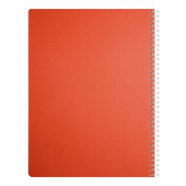 Cahier reliure int&eacute;grale Linicolor ESSENCE A4 180 pages petits carreaux couverture plastique polypropy&egrave;ne rainur&eacute;