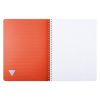 Cahier reliure int&eacute;grale Linicolor ESSENCE A4 100 pages petits carreaux couverture plastique polypropy&egrave;ne rainur&eacute;