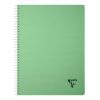 Cahier reliure int&eacute;grale Linicolor ESSENCE A4 100 pages petits carreaux couverture plastique polypropy&egrave;ne rainur&eacute;