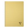 Cahier reliure int&eacute;grale Linicolor ESSENCE A4 100 pages petits carreaux couverture plastique polypropy&egrave;ne rainur&eacute;