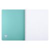Cahier reliure int&eacute;grale Linicolor ESSENCE A4 100 pages petits carreaux couverture plastique polypropy&egrave;ne rainur&eacute;