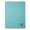 Cahier reliure int&eacute;grale Linicolor ESSENCE A4 180 pages petits carreaux couverture plastique polypropy&egrave;ne rainur&eacute;
