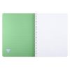 Cahier reliure int&eacute;grale Linicolor ESSENCE A4 180 pages petits carreaux couverture plastique polypropy&egrave;ne rainur&eacute;