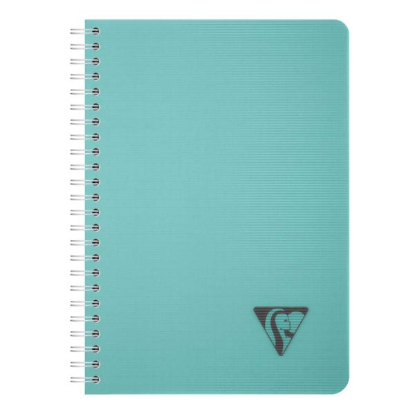 Carnet reliure int&eacute;grale Linicolor ESSENCE A5 180 pages petits carreaux couverture plastique polypropy&egrave;ne rainur&eacute;