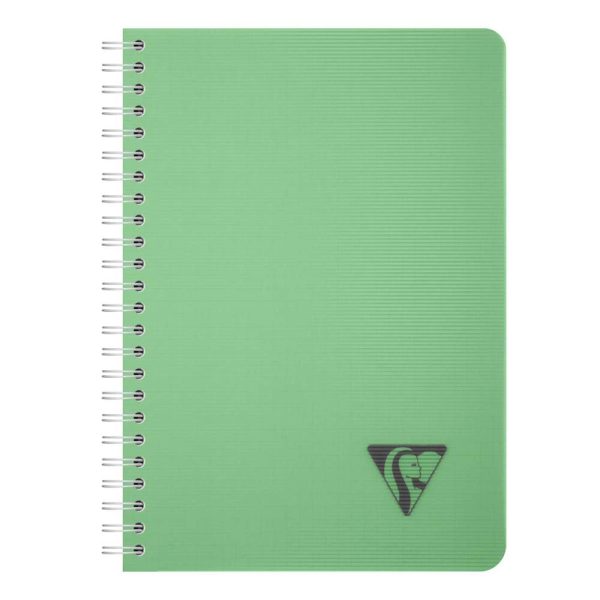 Carnet reliure int&eacute;grale Linicolor ESSENCE A5 180 pages petits carreaux couverture plastique polypropy&egrave;ne rainur&eacute;