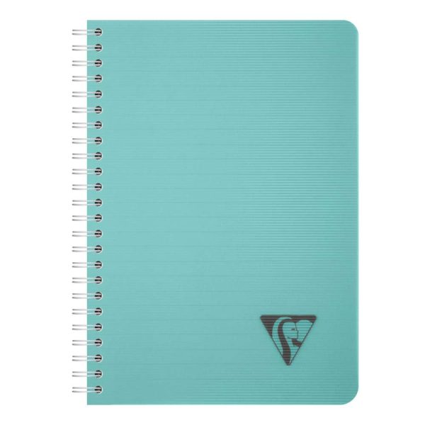 Carnet reliure int&eacute;grale Linicolor ESSENCE A5 180 pages lign&eacute; couverture plastique polypropy&egrave;ne rainur&eacute;
