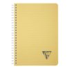 Carnet reliure int&eacute;grale Linicolor ESSENCE A5 180 pages lign&eacute; couverture plastique polypropy&egrave;ne rainur&eacute;