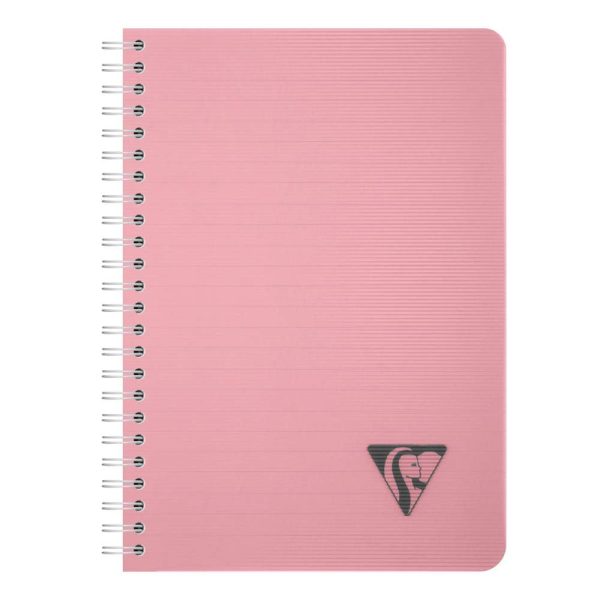 Carnet reliure int&eacute;grale Linicolor ESSENCE A5 180 pages lign&eacute; couverture plastique polypropy&egrave;ne rainur&eacute;
