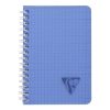 Carnet reliure int&eacute;grale Linicolor FRESH 9,5x14cm 100 pages petits carreaux couverture plastique polypropy&egrave;ne rainur&eacute; Couleur al&eacute;atoire