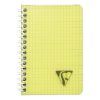 Carnet reliure int&eacute;grale Linicolor FRESH 9,5x14cm 100 pages petits carreaux couverture plastique polypropy&egrave;ne rainur&eacute; Couleur al&eacute;atoire