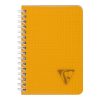 Carnet reliure int&eacute;grale Linicolor FRESH 9,5x14cm 100 pages petits carreaux couverture plastique polypropy&egrave;ne rainur&eacute; Couleur al&eacute;atoire
