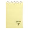 Bloc reliure int&eacute;grale Linicolor FRESH en-t&ecirc;te A6 160 pages d&eacute;tachables lign&eacute; couverture plastique polypropy&egrave;ne rainur&eacute; Couleur al&eacute;atoire
