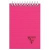 Bloc reliure int&eacute;grale Linicolor FRESH en-t&ecirc;te A6 160 pages d&eacute;tachables lign&eacute; couverture plastique polypropy&egrave;ne rainur&eacute; Couleur al&eacute;atoire