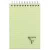Bloc reliure int&eacute;grale Linicolor FRESH en-t&ecirc;te A6 160 pages d&eacute;tachables lign&eacute; couverture plastique polypropy&egrave;ne rainur&eacute; Couleur al&eacute;atoire
