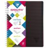 Evolutiv'Book Linicolor INTENSIVE cahier reliure int&eacute;grale A4+ 240 pages d&eacute;tachables perfor&eacute; 4 trous lign&eacute; + marge + cadre en-t&ecirc;te + 3 intercalaires couverture plastique polypropy&egrave;ne rainur&eacute; Couleur al&eacute;atoire