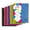 Evolutiv'Book Linicolor INTENSIVE cahier reliure int&eacute;grale A4+ 240 pages d&eacute;tachables perfor&eacute; 4 trous lign&eacute; + marge + cadre en-t&ecirc;te + 3 intercalaires couverture plastique polypropy&egrave;ne rainur&eacute; Couleur al&eacute;atoire