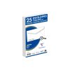 Paquet de 25 Enveloppes Blanches 120x205mm - Gomm&eacute;es - 100g/m2