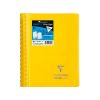 Carnet dessin/croquis reliure int&eacute;grale enveloppante Koverbook A6 100 pages papier blanc 125 g couverture polypropyl&egrave;ne transparent
