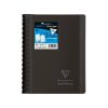 Carnet dessin/croquis reliure int&eacute;grale enveloppante Koverbook A6 100 pages papier blanc 125 g couverture polypropyl&egrave;ne transparent