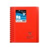 Carnet dessin/croquis reliure int&eacute;grale enveloppante Koverbook A6 100 pages papier blanc 125 g couverture polypropyl&egrave;ne transparent