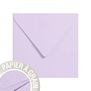 Paquet de 5 enveloppes Grain de Pollen 140x140mm 120g/m2