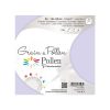 Paquet de 5 enveloppes Grain de Pollen 140x140mm 120g/m2