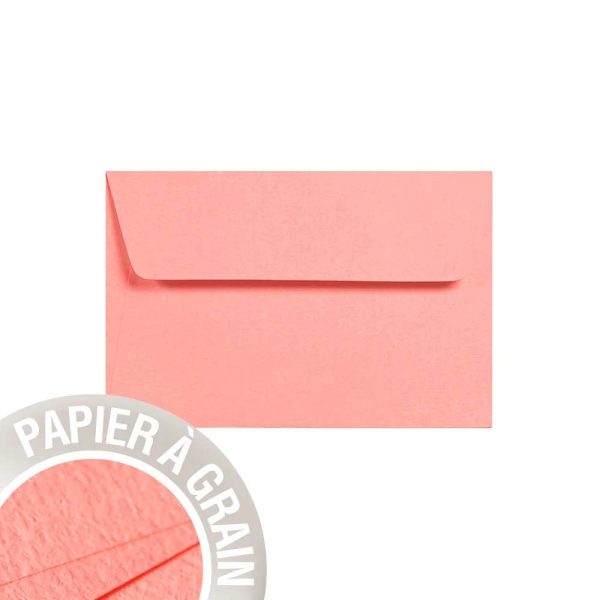 Paquet de 5 enveloppes Grain de Pollen 90x140mm 120g/m2