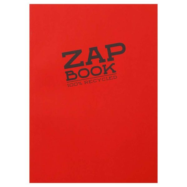 Zap Book carnet coll&eacute; 160F A6 80g