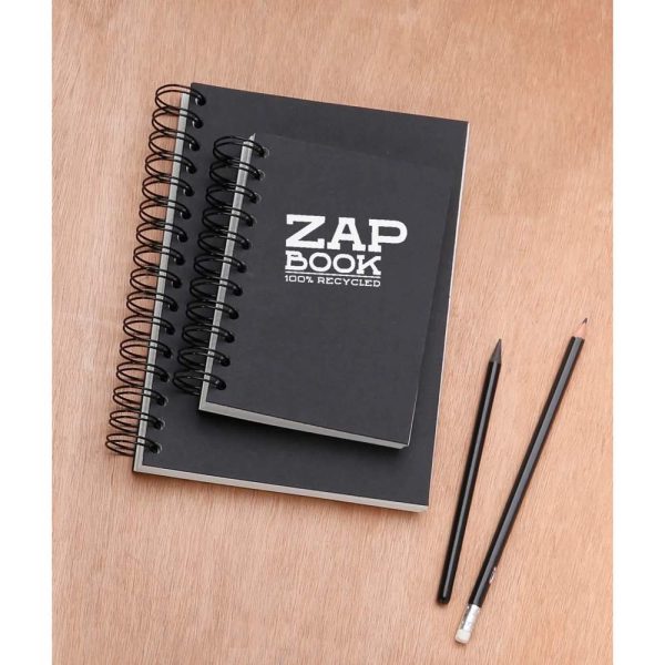 Zap Book carnet coll&eacute; 160F A5 80g
