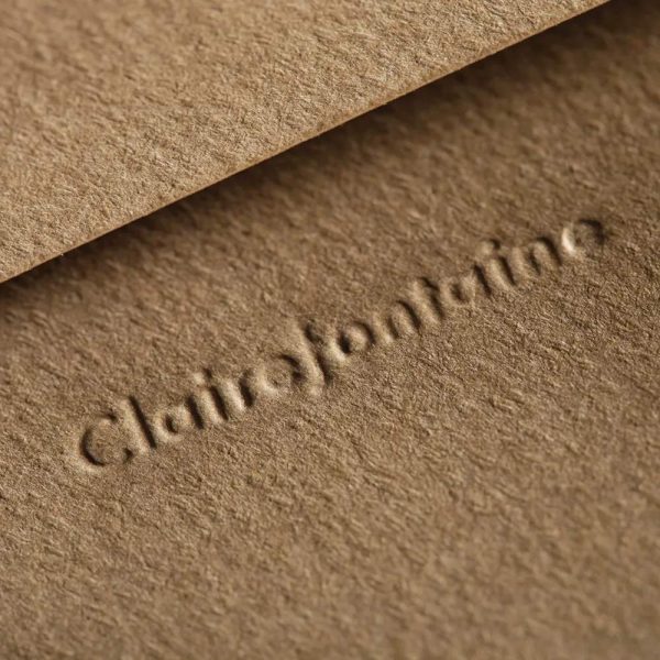 Paquet de 5 enveloppes Grain de Pollen 140x140mm 120g/m2