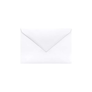 Paquet de 20 Enveloppes Blanches 131x190mm - Gomm&eacute;es - 120g/m2