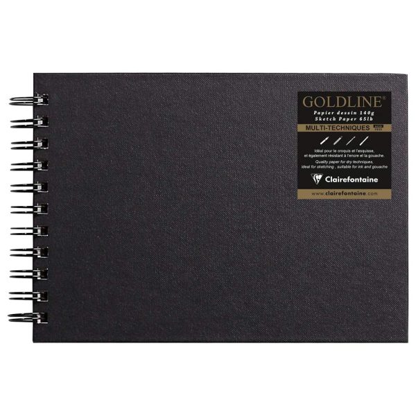 Goldline carnet spiral&eacute; 64F A5 140g I