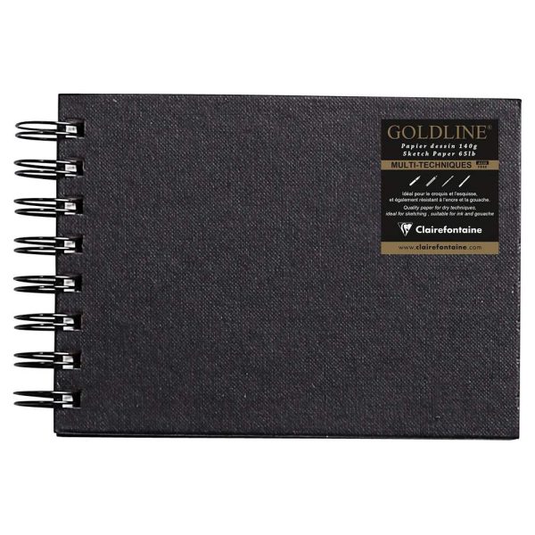 Goldline carnet spiral&eacute; 64F A6 140g I