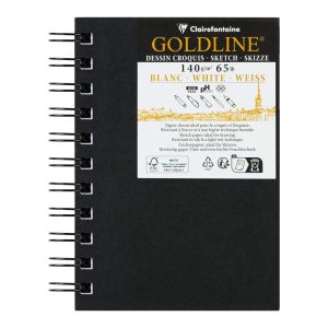 Goldline carnet spiral&eacute; 50F A6 140g portrait