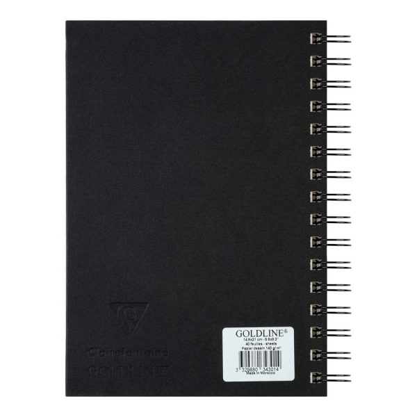 Goldline carnet spiral&eacute; 40F A5 140g portrait
