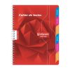 Textes reliure int&eacute;grale 7000 17x22 cm 100 pages grands carreaux 70 g