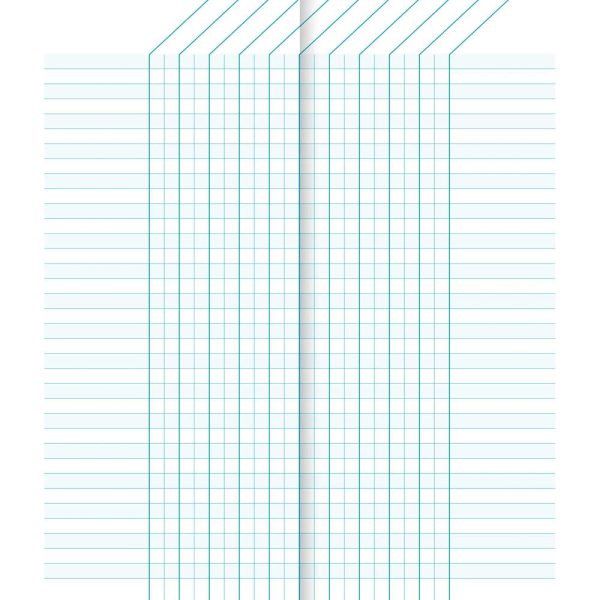 Carnet de bord enseignant piqu&eacute; 8,5x20cm 32 pages Couleur al&eacute;atoire