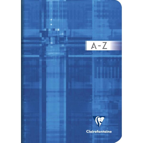 R&eacute;pertoire vocabulaire A5 96 pages lign&eacute; + marge centrale Couleur al&eacute;atoire